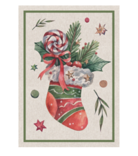 STROFINACCIO NATALE PLUM 50X70 Tellini S.r.l. Ingrosso Abbigliamento